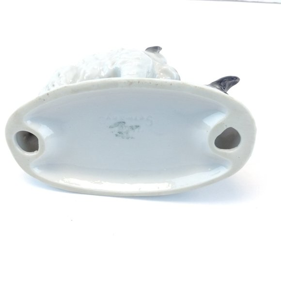 Carl Scheidig Germany Porcelain Scottish Terrier Scottie Schnauzer Dogs - Picture 11 of 16